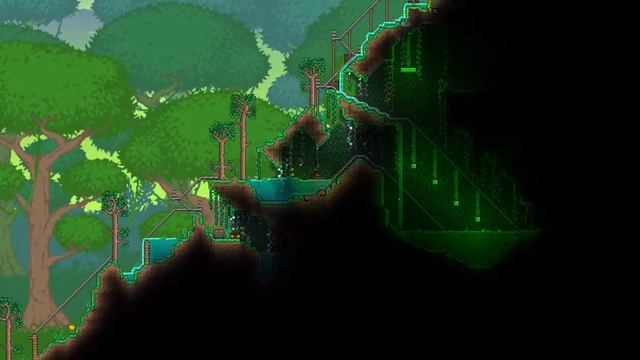 Terraria Minecarttrail over the whole World! NOT FINISHED! смотреть онлайн
