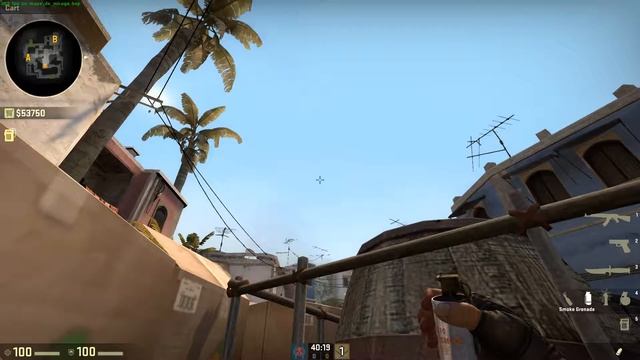 de_mirage window smoke from mid смотреть онлайн