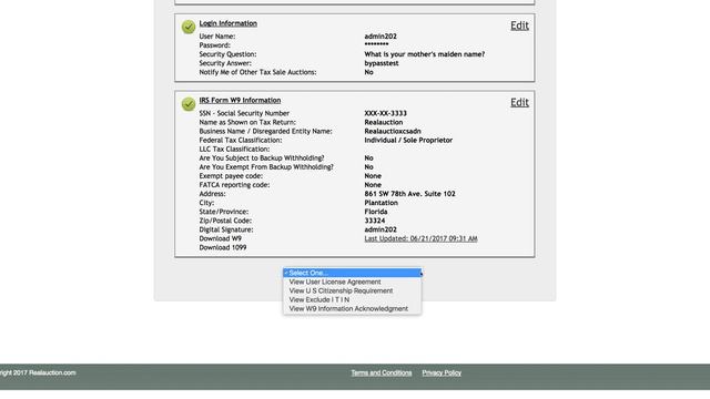 RealTaxLien - User - How to View Required Documents after Acknowledgement смотреть онлайн