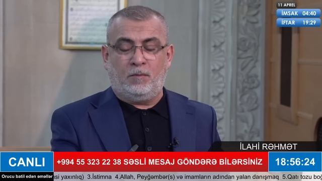Hacı Surxay Məmmədli: RAMAZAN AYININ 19-CÜ GÜNÜ (Canlı Yayın) 2023 смотреть онлайн