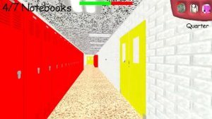 Baldi likes cars walkthrough (Baldi's Basics Classic Mod)