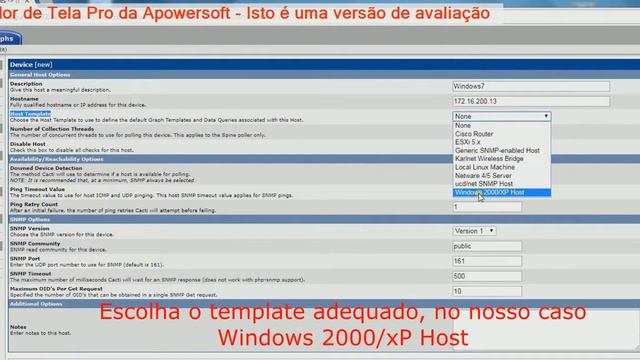 Tutorial Monitoramento de um host Windows no Cacti смотреть онлайн