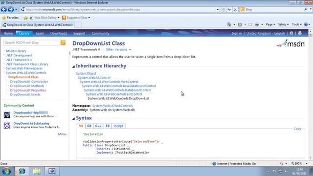ASP.NET 4.0 Essential Skills Lesson 1-16: Get help смотреть онлайн