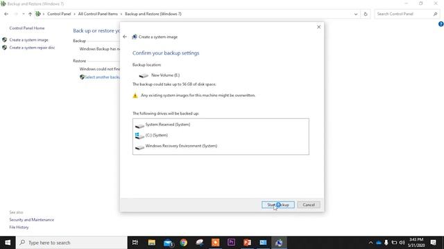 System image backup windows 10 смотреть онлайн