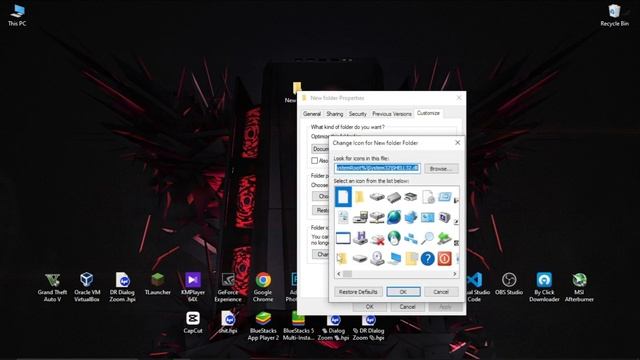 How to change Windows 10 Defult Folder Icon | How To Change Your Windows 10 Folder Icons! смотреть онлайн