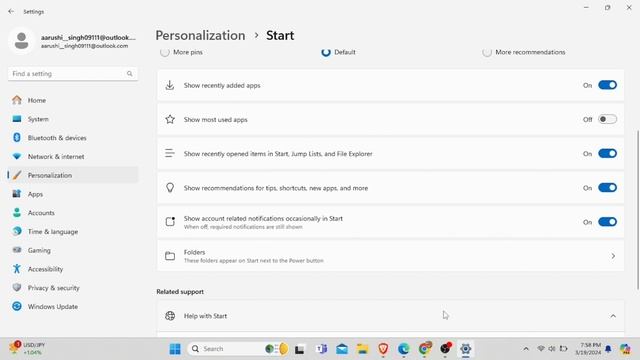 How to Customize the Start Menu in Windows 11 | Windows Tutorial смотреть онлайн