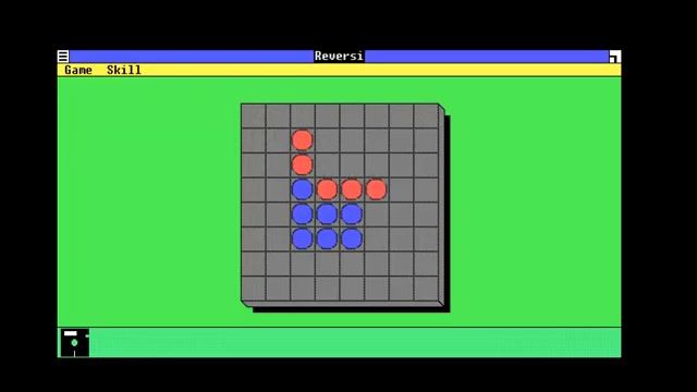 Microsoft Windows Version 1.01 (1985) - Close, Open and Reversi смотреть онлайн