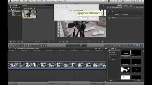 How to make Final Cut pro x work faster смотреть онлайн