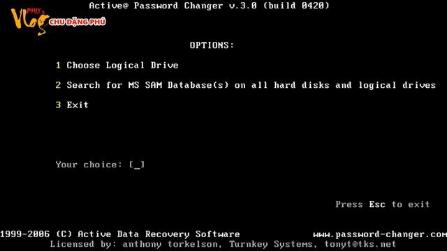 Chu Đặng Phú HƯỚNG DẪN PHÁ BỎ PASSWORD WINDOWS XP, VISTA, 7, 8 смотреть онлайн