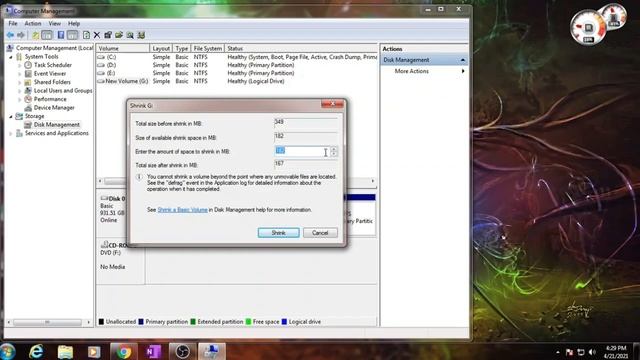 how to split or make partition on windows 7 смотреть онлайн
