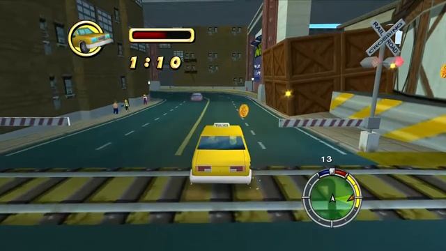 The Simpsons Hit & Run - Taxi смотреть онлайн