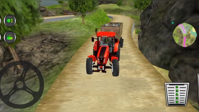Real Farming Cargo Tractor Game - New Off-road Transport Android смотреть онлайн