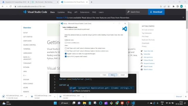 Install Visual Studio Code Within 2 Minutes [ 2023 ] | Windows 11 | Hindi смотреть онлайн