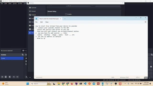 Live Streaming (Windows - OBS - Youtube) смотреть онлайн