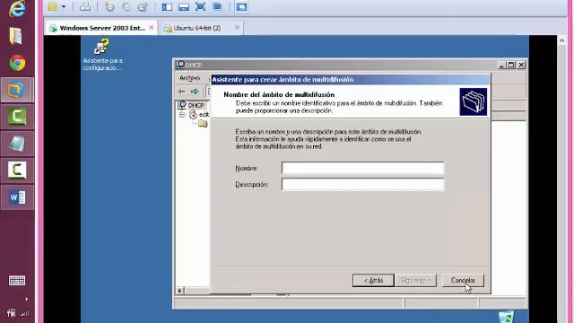 COMO INSTALA Y CONFIGURAR EL DHCP WINDOWS 2003 смотреть онлайн