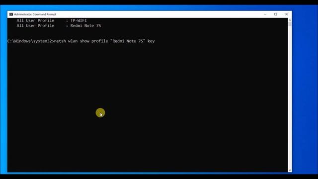 How to View Stored Wifi Password in Command Prompt смотреть онлайн