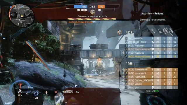 Titanfall 2 Gameplay | Attriton | Relique (1080p 60fps) смотреть онлайн