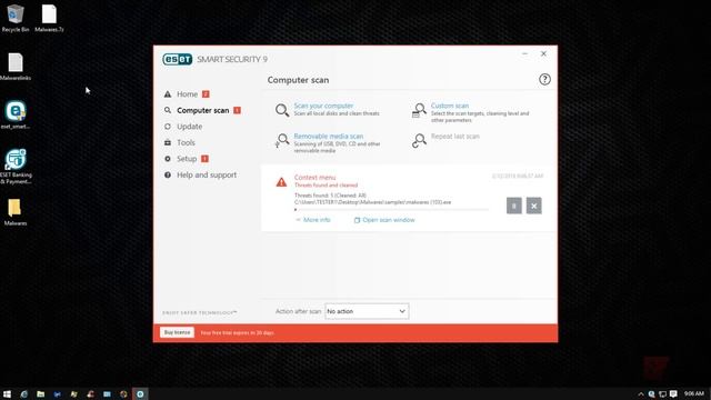 AVG vs Avast vs ESET Detection test смотреть онлайн