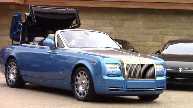Johnny Hallyday Takes His Blue Rolls Royce Out In Malibu Amid Cancer Battle смотреть онлайн