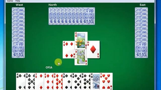 Game Play (Hearts) Windows 7 no music in this video смотреть онлайн