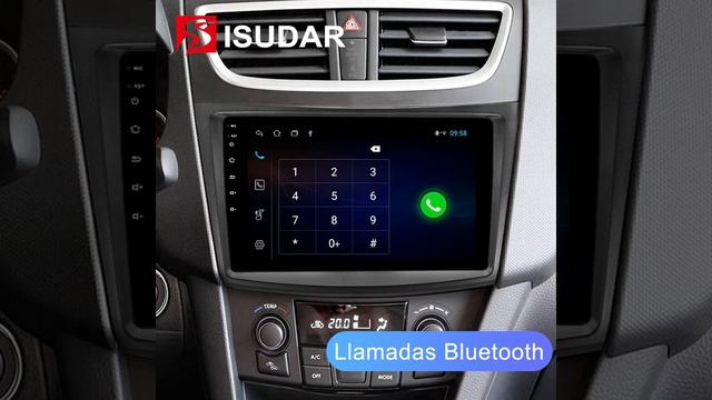 Isudar Auto Estéreo Radio Android 1+32g Para Suzuki Swift 2010-2017 GPS WIFI Bluetooth смотреть онлайн
