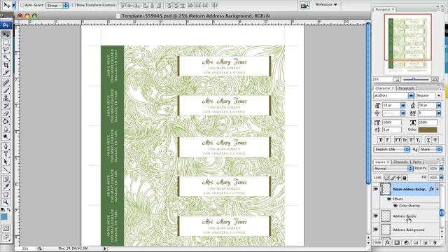 How to Make a Paisley Wrap Around Address Label смотреть онлайн