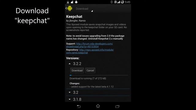 How to secretly save snaps on android *Root* смотреть онлайн