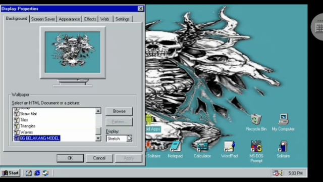 Cara mengganti wallpaper di win 98 simulator смотреть онлайн