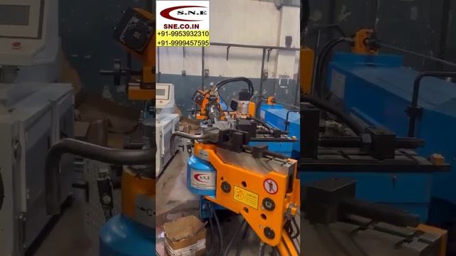 Sne automatic pipe bending machine. For more details please call us on 9999457597 & 9899453939 смотреть онлайн