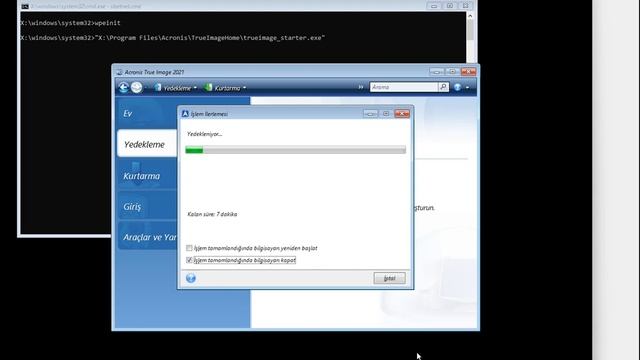 Acronis 2021 Sistem Yedek Alma / Geri Yükleme смотреть онлайн