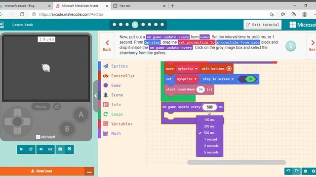 How To Make A Game On Microsoft Make code Arcade смотреть онлайн