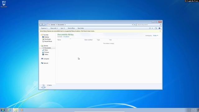 Windows Server 2008 R2 - Login the Users (Step 10) смотреть онлайн