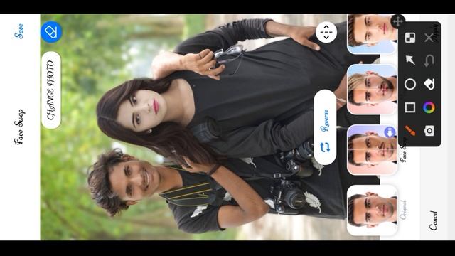 How to Change face photo editing | Face app photo editing full tutorial | face change simple trick смотреть онлайн