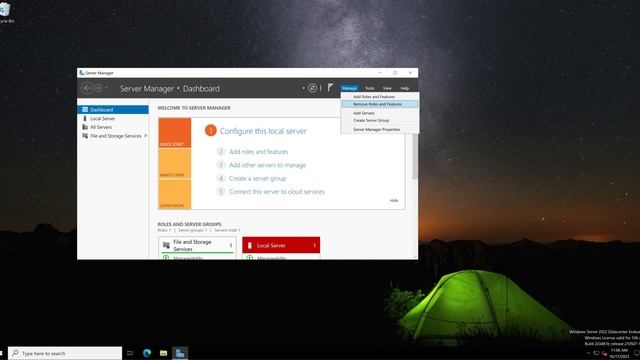 How to remove Roles and Features in Windows Server 2022 смотреть онлайн