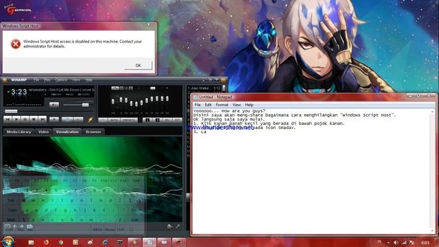 Cara Menghilangkan Windows Script Host смотреть онлайн