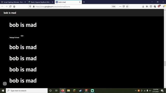 (Gore and spooky image warning) HE MOVED MY WINDOW AND OPENED TABS | VS BOB смотреть онлайн