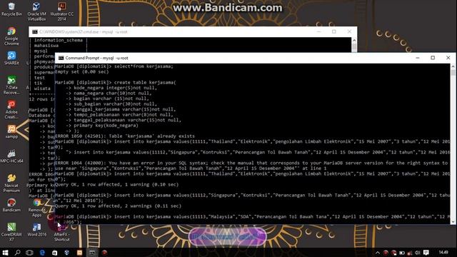 Create Data base with dos смотреть онлайн