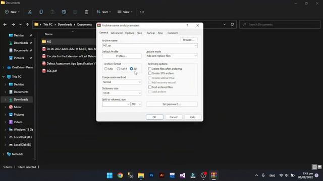 How to compress a file in windows | AJs Academy смотреть онлайн