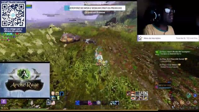 Jogando ArcheAge farei um sorteio de 1k de credito batendo 45 pessoas cola aqui clã смотреть онлайн