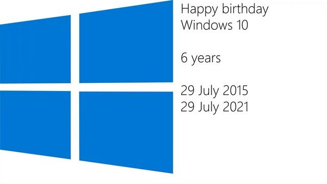 Windows 10 (6 years anniversary) смотреть онлайн