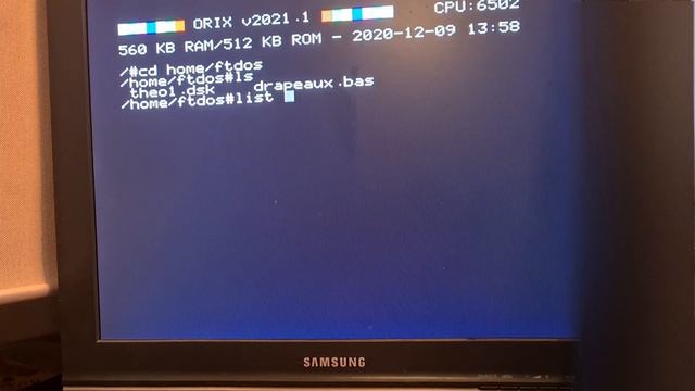 Dsk-util : list a basic file from command line (from a ftdos .dsk file) смотреть онлайн