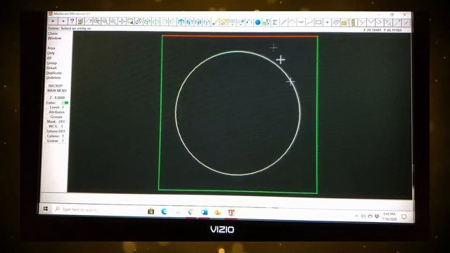 Beginning Mastercam v9 Series. How To Make Round Table смотреть онлайн