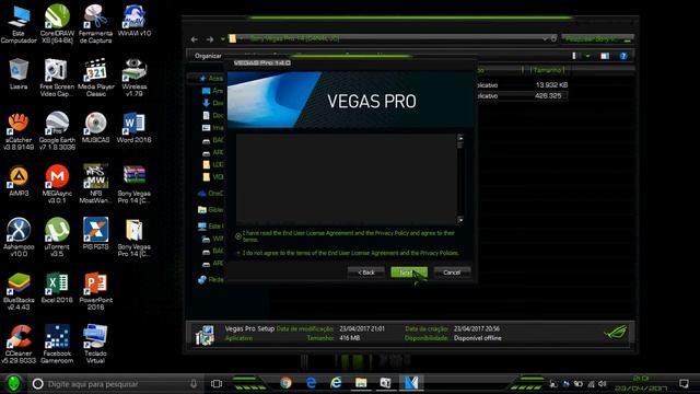 Instalando Sony Vegas Pro 14 para sistemas windows x64 смотреть онлайн