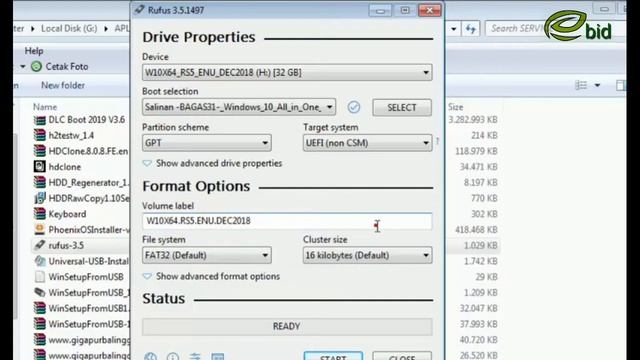 membuat bootable windows 10 uefi dengan rufus смотреть онлайн