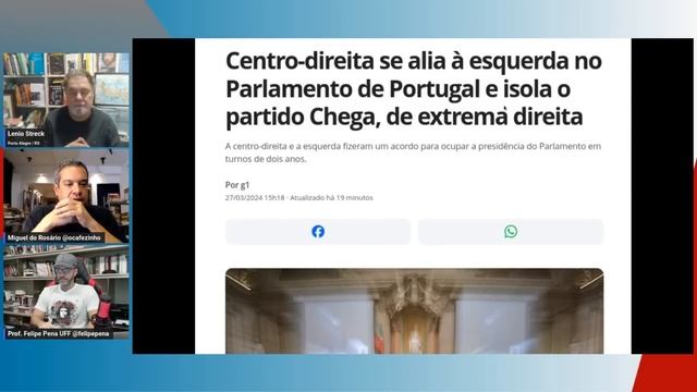 Centro direita e esquerda isolam extrema direita em Portugal смотреть онлайн