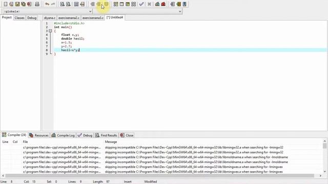 exercise 4 dev c++ смотреть онлайн
