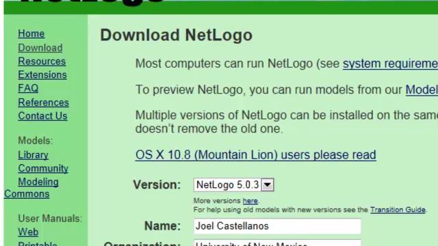 Install NetLogo - Windows смотреть онлайн