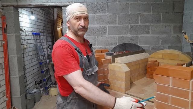 Как сделать свод русской печи, русская печь своими руками, мангал,печь под казан.Выпуск 15 смотреть онлайн