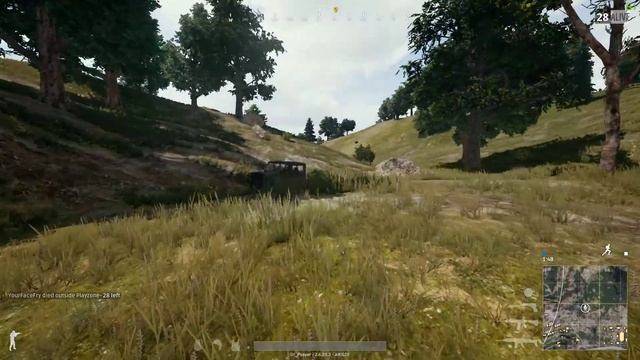 PLAYERUNKNOWN'S BATTLEGROUNDS: I swear, he ran out in front of me. смотреть онлайн