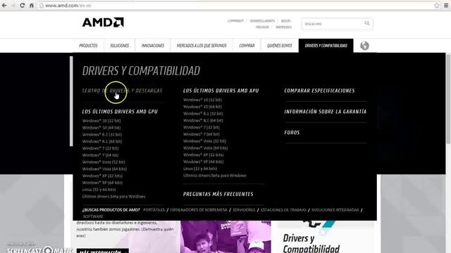 Tu software solucion - Descarga drivers AMD смотреть онлайн